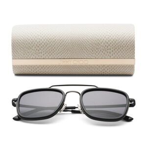 NWT Jimmy Choo Aviator Sunglasses in Black